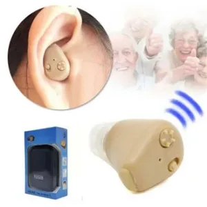 Axon K-88 Rechargeable Hearing Aids In-Ear Mini Invisible Adjustable Tone Sound Amplifier